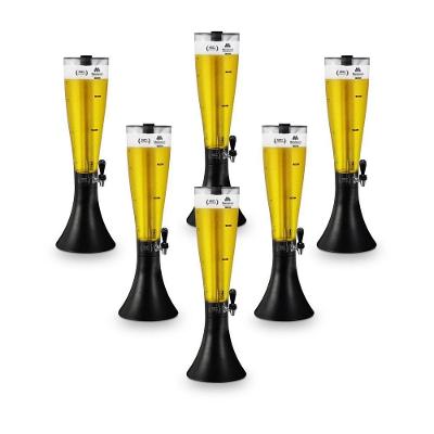Kit - 6 Torres De Chopp Tulipa 3,5l Super Gelada - Marchesoni