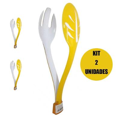 Pegador Kit 2 Unidades Salada Garfo Colher Resistente