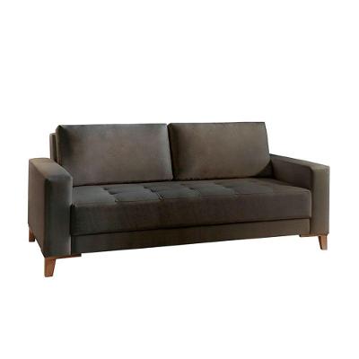 Sofá Fixo Orion Até 4 Lugares Luxo 220cm Castellar Móbile Chumbo