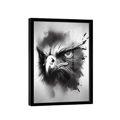 Quadro águia Black White -- Br Artes