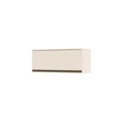 Armário Aéreo De Cozinha 80 Cm 1 Porta Basculante Connect Henn Off White