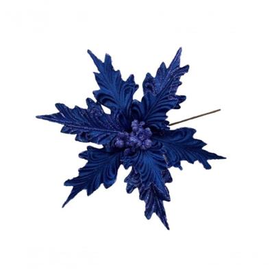 Poinsétia Azul 30cm - Fl770