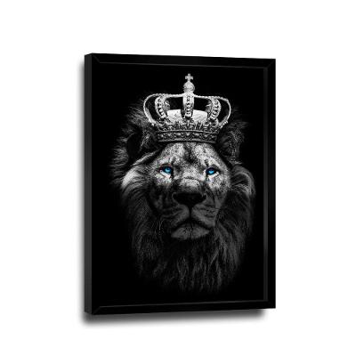 Quadro Leão Rei -- Br Artes