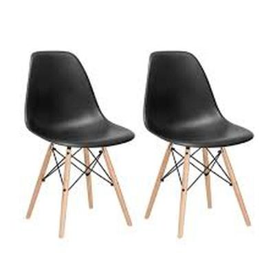 Kit Com 2 Cadeiras Umix-331f Preta