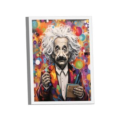 Quadro Einstein Colors -- Br Artes