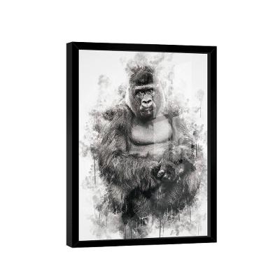 Quadro Gorila -- Br Artes