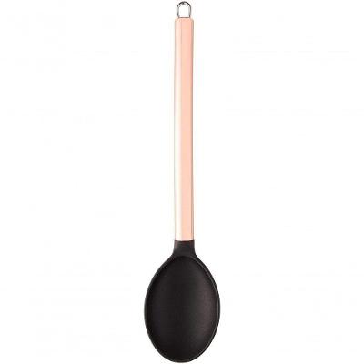 Colher De Nylon Preta Com Cabo Rose Lyour 34 Cm
