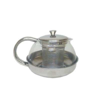 Chaleira De Vidro Com Infusor 600 Ml