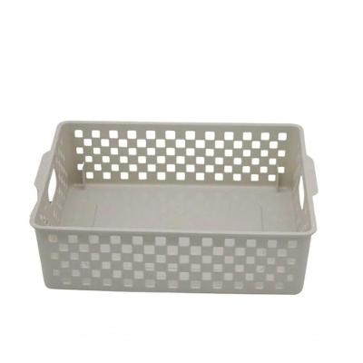 Cesto Organizador Quadratta Branco 34x27x9 Cm Paramount