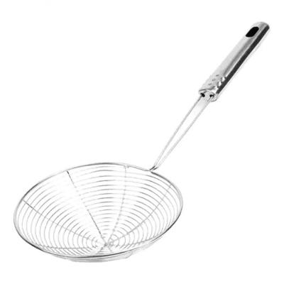 Escumadeira Fritura Aço Inox 38x20cm Stainless