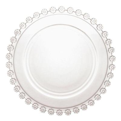 Prato Raso Cristal Transparente 28 Cm Daisy Wolff