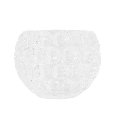 Vaso De Vidro Decoração Redondo 9cm Charm
