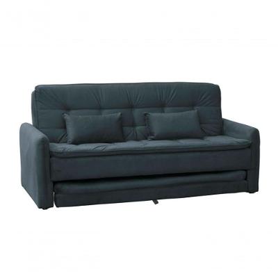 Sofá Cama Reclinável Com Cama Auxiliar Chumbo Light