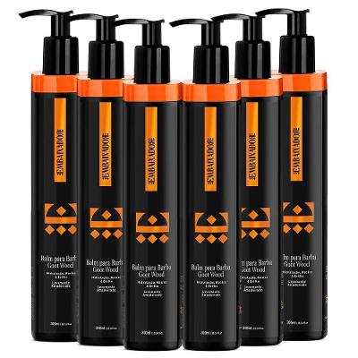 Kit 06 Balm Para Barba Goot Wood Embaixador 300Ml