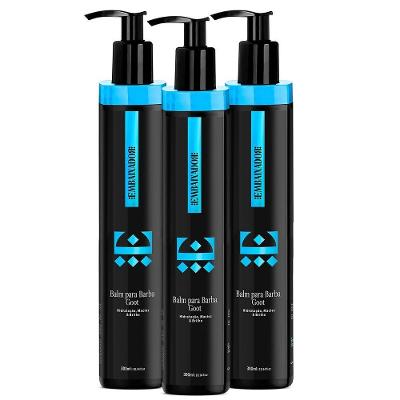 Kit 03 Balm Para Barba Goot Embaixador 300Ml
