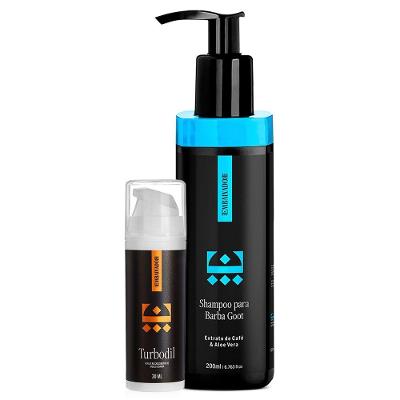 Kit Blend Turbodil + Shampoo Para Barba Goot Embaixador 200Ml