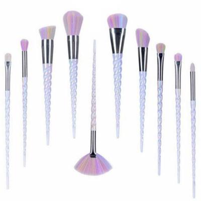 Kit Pinceis Maquiagem 10 Peças Unicórnio 907 Lorben