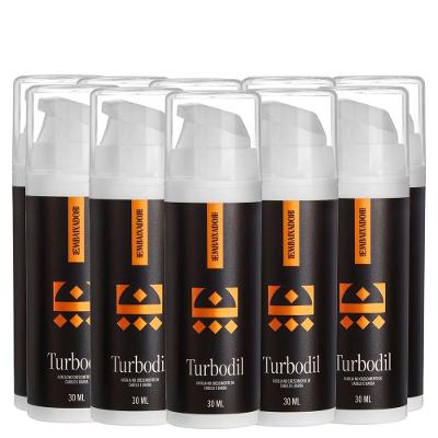 Kit 10 Blend Crescimento Barba E Cabelo Turbodil Embaixador 30Ml