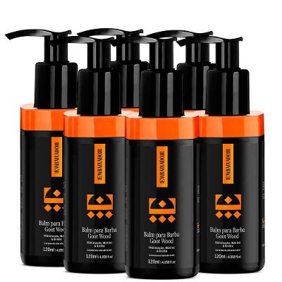 Kit 06 Balm Para Barba Goot Wood Embaixador 120Ml