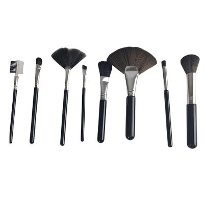 Pincel Kit 8 Peças Maquiagem Make Up Sombra Corretivo