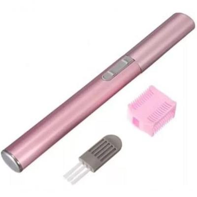 Mini Depilador Elétrico Sobrancelhas Buço Caneta Rosa Depiladora