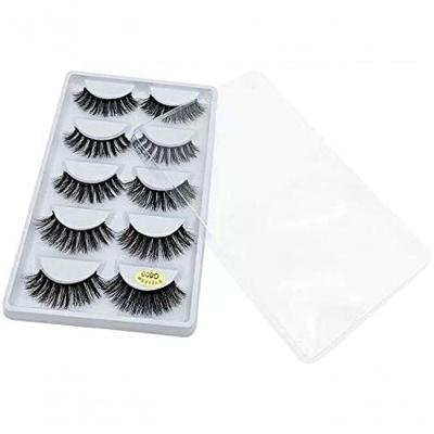 Cílios Postiços Volumoso 3D - Kit 5 Pares