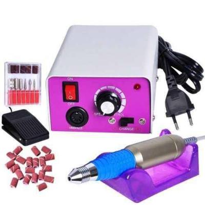 Lixa De Unha Eletrica Profissional De Alta Velocidade Motor 110V Com Pedal