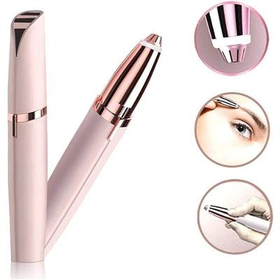 Caneta Depiladora De Sobrancelha Indolor Com Led Tipo Soft Touch Brows Nv