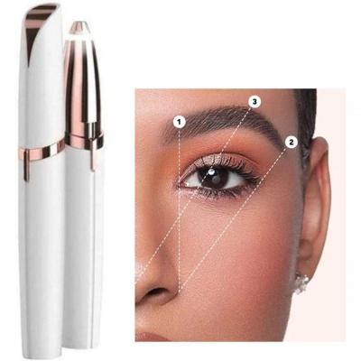 Caneta Depiladora De Sobrancelha Indolor Com Led Tipo Soft Touch Brows Nv Usb