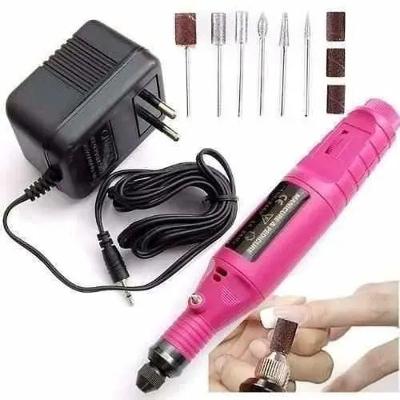 Lixadeira Unha Lixa Elétrica Profissional Bloco Motor Bivolt Gel Ou Acrygel