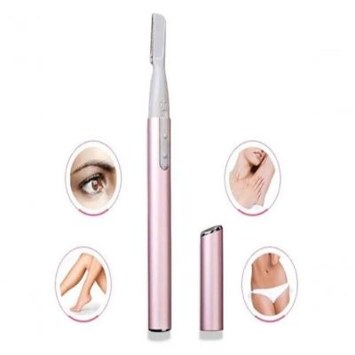 Depilador Feminino Portatil Aparador De Pelos Facial Para Rosto E Corpo Caneta Rosa