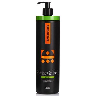 Shaving Gel De Barbear Nerk Menthol Embaixador 750Ml