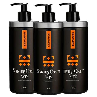 Kit 03 Shaving Cream Nerk Embaixador 500Ml
