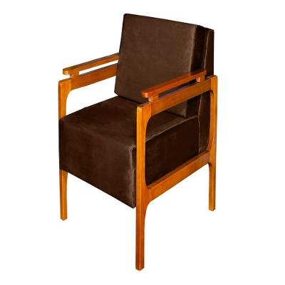 Poltrona Decorativa Yasmin Luxo Dora Bela Cor 0120