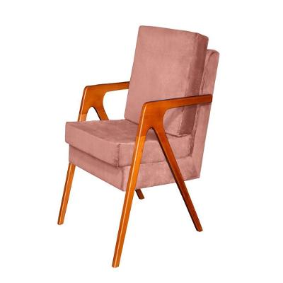 Poltrona Decorativa Mona Luxo Dora Bela Cor .125