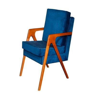 Poltrona Decorativa Mona Luxo Dora Bela Cor 0129