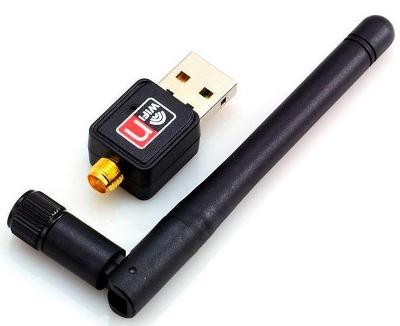 Adaptador Wireless Usb Wi-fi Com Antena 600mbps
