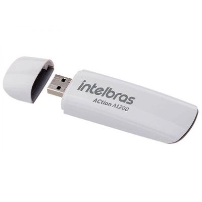 Adaptador Wireless Usb Intelbras Inet 4710018 Action A1200