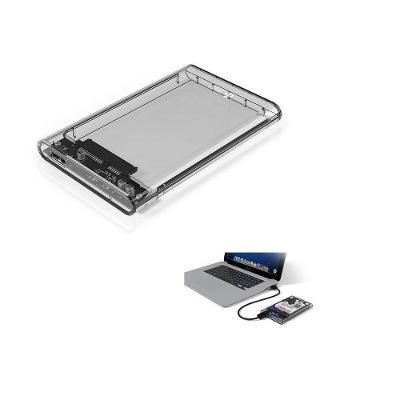 Case para Hd 2.5 Sata Usb 3.0 Transparente Slim Externo Ecase-300