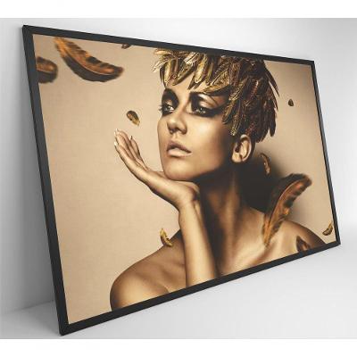 Quadro Mulher Coroa De Louros 90x60 Cm Adesivo Fotográfico