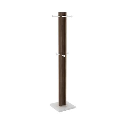 Cabideiro Para Quarto Az1018 Mdp Nogal Branco