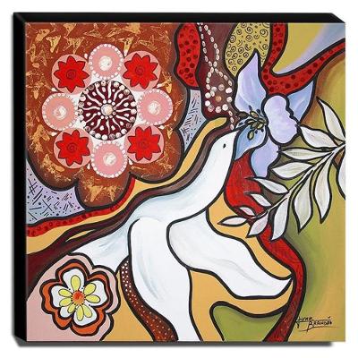Quadro De Pintura Decorativo 60X60Cm-1686