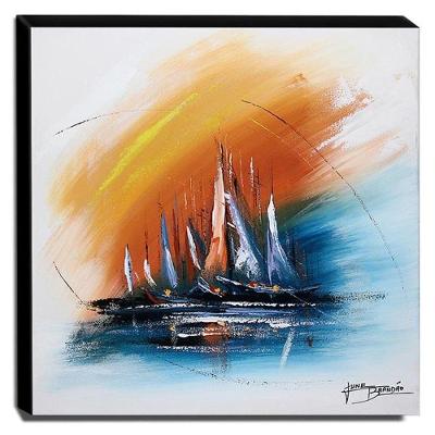 Quadro De Pintura Decorativo 60X60Cm-1685