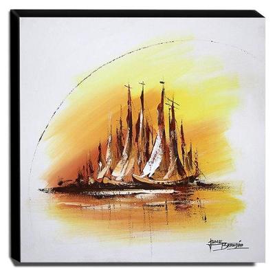 Quadro De Pintura Decorativo 60X60Cm-1684