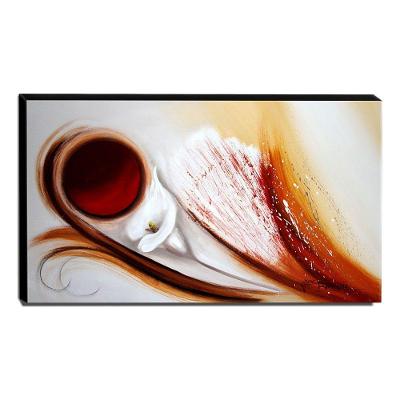 Quadro De Pintura Copo De Leite 70X120Cm-1666