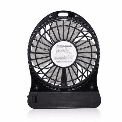 Mini Ventilador Portátil Bateria Recarregável 3 Velocidades Cores P C/Bateria