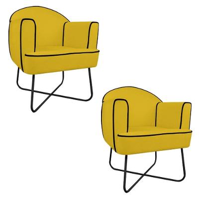 02 Poltronas Athena Base X Corano