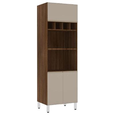 Paneleiro 70 Cm Duplo Nicho Dourado C/ Connect