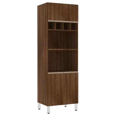 Paneleiro 70 Cm Duplo Nicho Dourado C/ Dourado