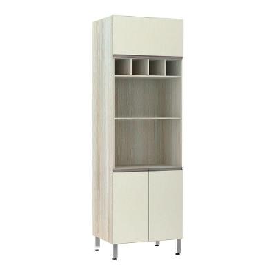 Paneleiro 70 Cm Duplo Nicho Luci Legno Crema Com Kashmir